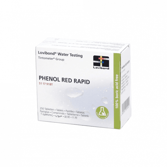 Lovibond Phenolred Rapid za Pooltester 10/1 - 500 komada pakiranje (511792BT)